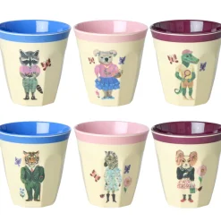 Rice Melamin Becher Nathalie Lété 250 ml 6er-Set Best