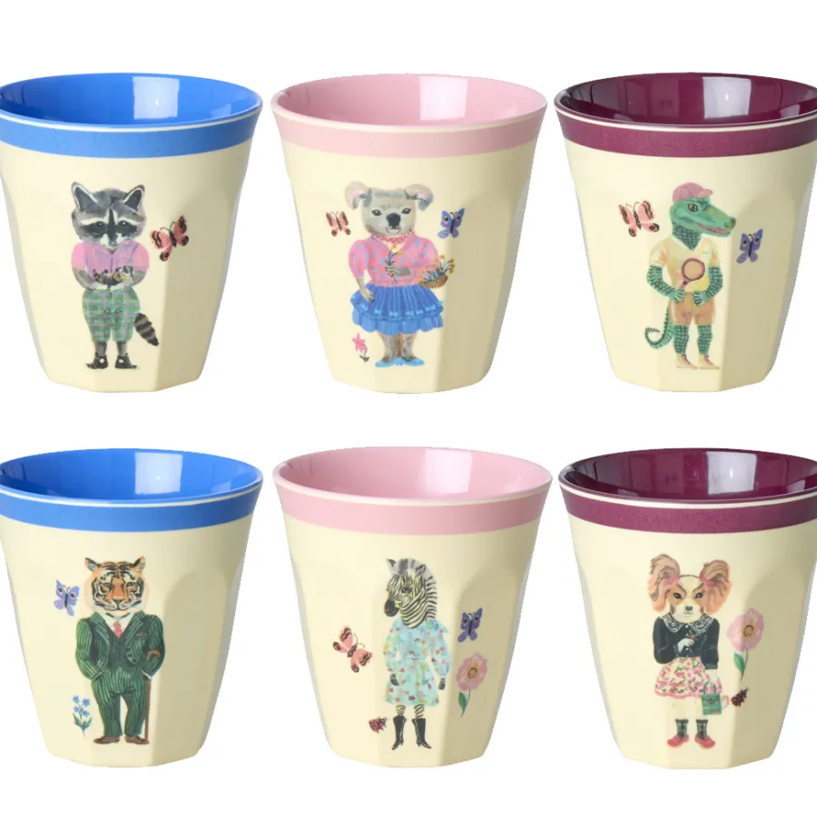 Rice Melamin Becher Nathalie Lété 250 ml 6er-Set Best