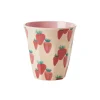 Rice Melamin Becher Strawberry Hot