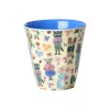 Rice Melamin Kinderbecher Nathalie Lété Blue 160 ml Best