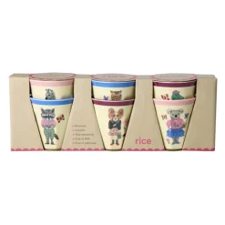 Rice Melamin Kinderbecher Nathalie Lété 160 ml 6er-Set Online