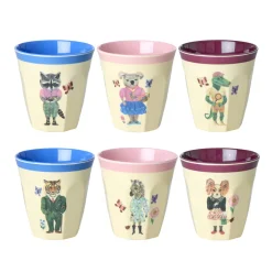 Rice Melamin Kinderbecher Nathalie Lété 160 ml 6er-Set Online