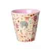 Rice Melamin Kinderbecher Fun Fair Pink 160 ml Clearance
