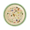 Rice Melamin Kinderteller Fun Fair Pink Clearance