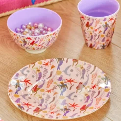 Rice Melamin Kinderteller Mermaid 20 cm Best