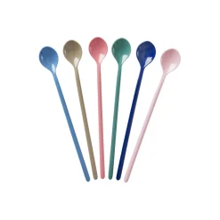 Rice Melamin Latte Löffel 'A New York Minute' Colors 6er-Set New