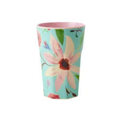 Rice Melamin Lattebecher Selma Flower Mint 400 ml Outlet