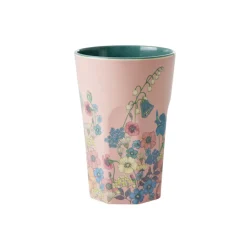 Rice Melamin Lattebecher Flower Collage Soft Pink 400 ml Sale