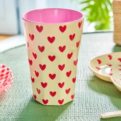 Rice Melamin Lattebecher Darling Hearts 400 ml Online