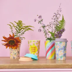 Rice Melamin Lattebecher Wild Flower Two Tone Outlet