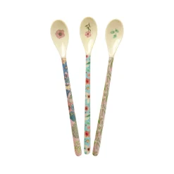 Rice Melamin Lattelöffel Flower 3er-Set Clearance