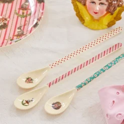 Rice Melamin Latte-Löffel Xmas 3er-Set Sale