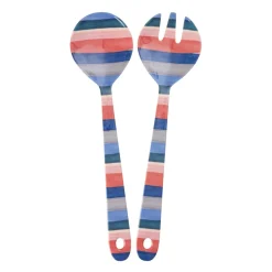 Rice Melamin Salatbesteck 'A New York Minute' Stripes Best