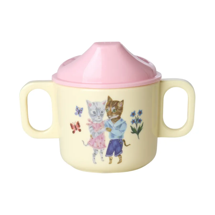 Rice Melamin Schnabeltasse Nathalie Lété Pink 250 ml New