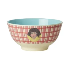 Rice Melamin Schüssel Angel Red Medium Hot