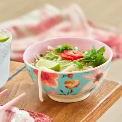 Rice Melamin Schüssel Selma Flower Mint 700 ml Discount