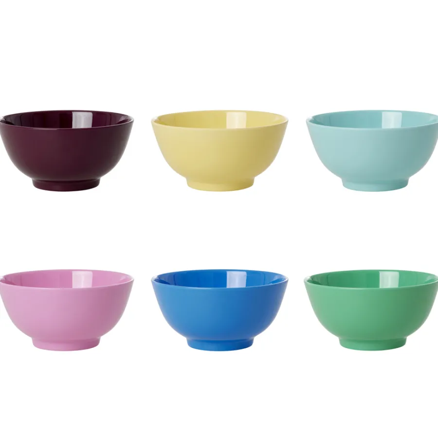 Rice Melamin Schüssel Show Your True Colors 700 ml 6er-Set Clearance