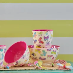 Rice Melamin Schüssel Two Tone Butterfly Outlet