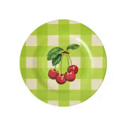 Rice Melamin Teller Love Therapy Cherry 20 cm Best