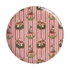 Rice Melamin Teller Sweet Forest 20 cm Fashion
