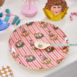 Rice Melamin Teller Sweet Forest 20 cm Fashion
