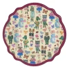 Rice Melamin Vintage Speiseteller Nathalie Lété Bordeaux 28 cm Clearance