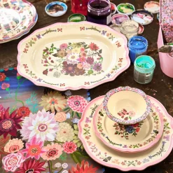 Rice Melamin Vintage Speiseteller Nathalie Lété Pink 28 cm Best