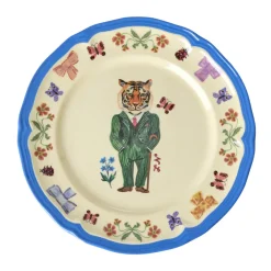 Rice Melamin Vintage Teller Nathalie Lété Blue 20,5 cm Online