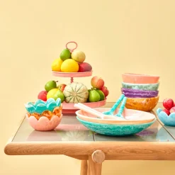 Rice Resin Salatbesteck Soft Pink Fashion