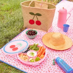 Rice Tasche Bast Big Cherry bestickt L Discount