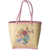 Rice Tasche Bast Nathalie Lété Pink Large Fashion