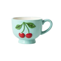 Rice Tasse Keramik Cherries Mint 250 ml Hot