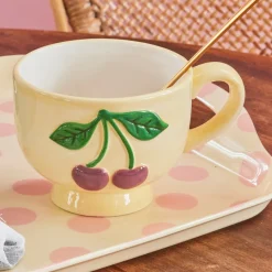 Rice Tasse Keramik Cherries Cream 250 ml Sale