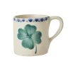 Rice Tasse Keramik handbemalt Good Luck Clover 420 ml Clearance