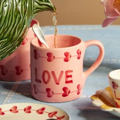 Rice Tasse Keramik handbemalt LOVE 420 ml Sale