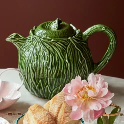 Rice Teekanne Keramik Kohl Design handbemalt 1,6L Best