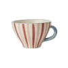 Rice Teetasse Keramik handbemalt Stripes 150 ml Outlet