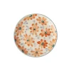 Rice Teller Keramik handbemalt Flowers Orange 15 cm Discount