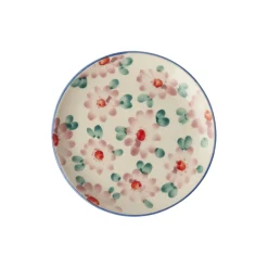 Rice Teller Keramik handbemalt Flowers Pink 15 cm Online