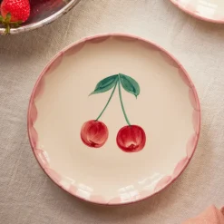 Rice Teller Keramik handbemalt Cherry 15 cm Online