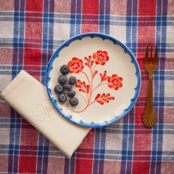 Rice Teller Keramik handbemalt Vintage Flower 15 cm Clearance