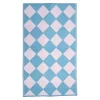 Rice Teppich Blue Harlequin Rauten 90 x 150 Hot