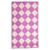 Rice Teppich Soft Pink Harlequin Rauten 90 x 150 Clearance
