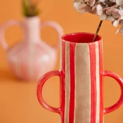 Rice Vase Keramik Rot Discount