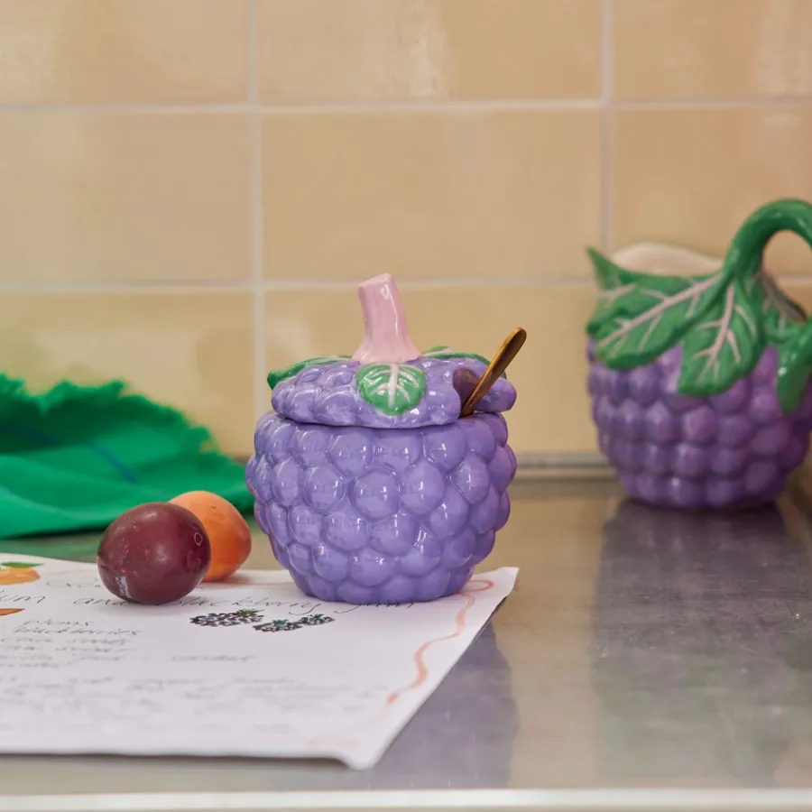 Rice Zuckerdose Keramik Lavender Online