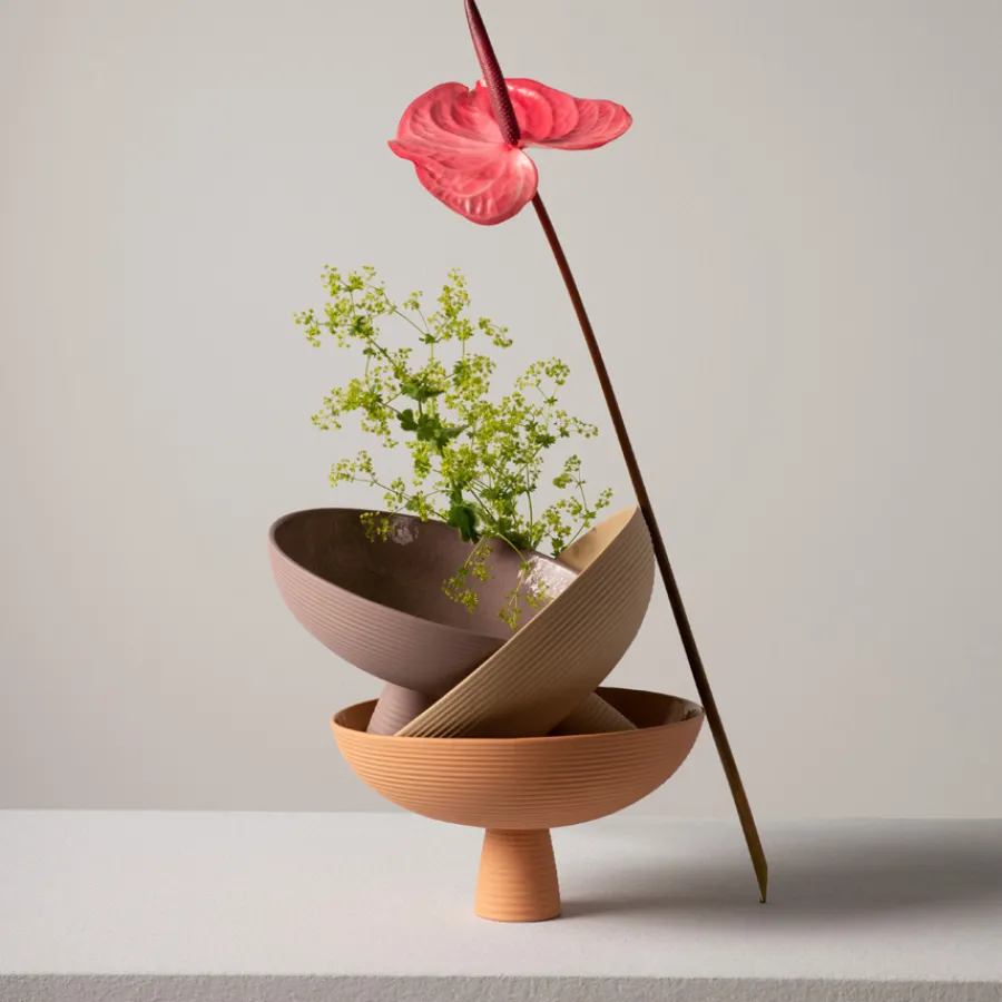Schneid Studio Dais Schale Peach Fashion