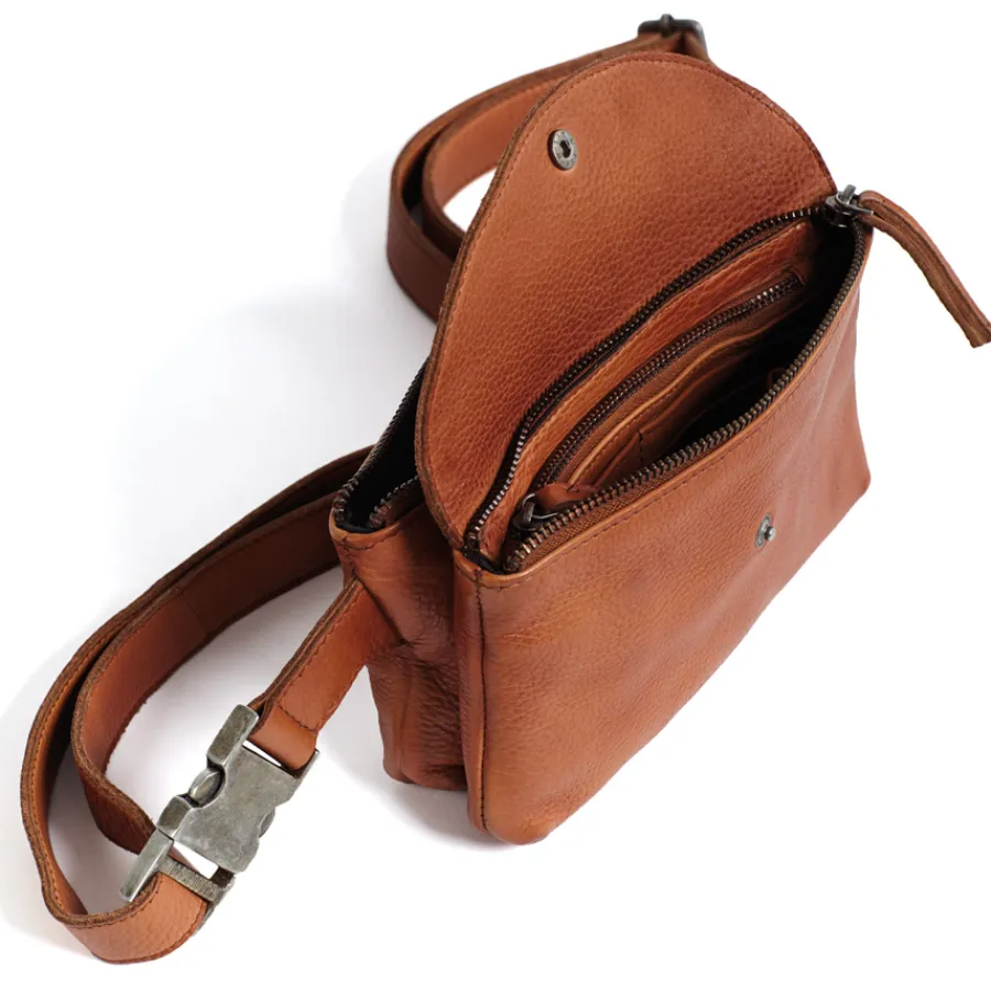 Sticks and Stones Gürteltasche aus Leder Indio Cognac Discount