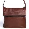 Sticks and Stones Ledertasche Flap Bag Mustang Brown Hot
