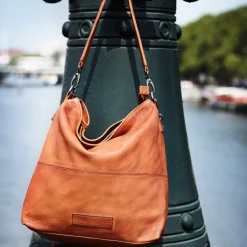 Sticks and Stones Ledertasche New Amsterdam Black Sale