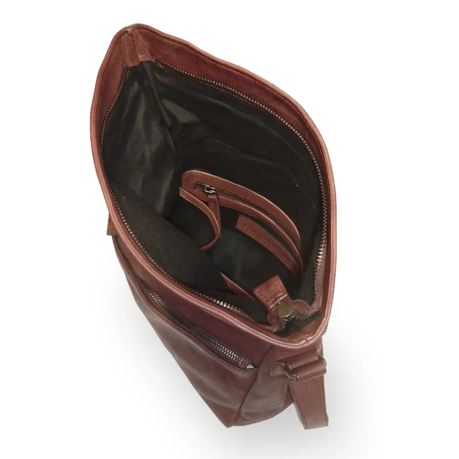 Sticks and Stones Ledertasche Madison Mustang Brown New
